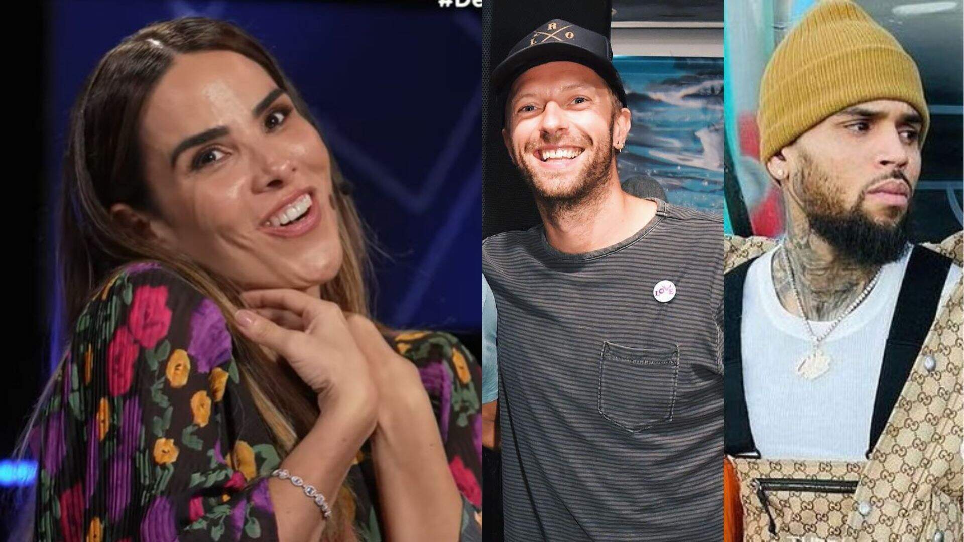 Que gafe! Wanessa Camargo viraliza após confundir cantor do Coldplay com Chris Brown