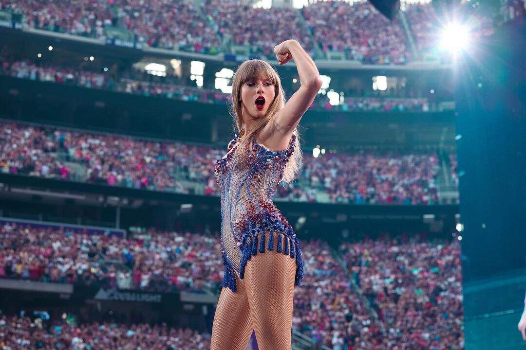 Taylor Swift anunciou o documentário “Taylor Swift: The Eras Tour” no final de agosto (Foto: Reprodução/Instagram)
