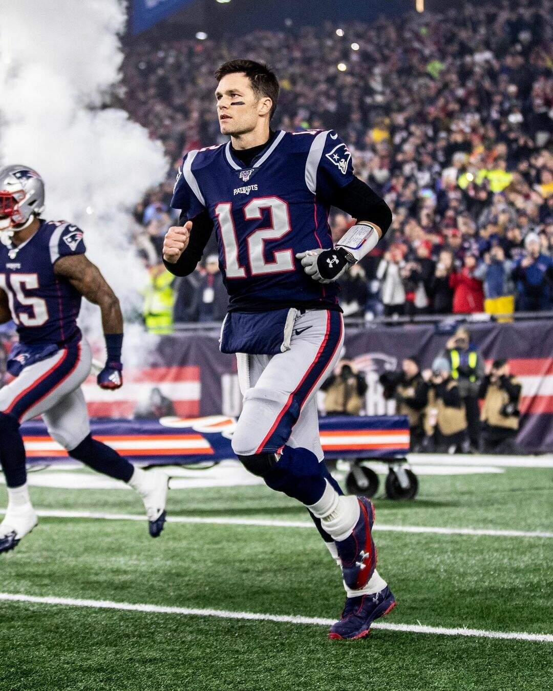 Tom Brady jogou como quarterback pelo New England Patriots entre 2000 e 2019 (Foto: Reprodução/Instagram )