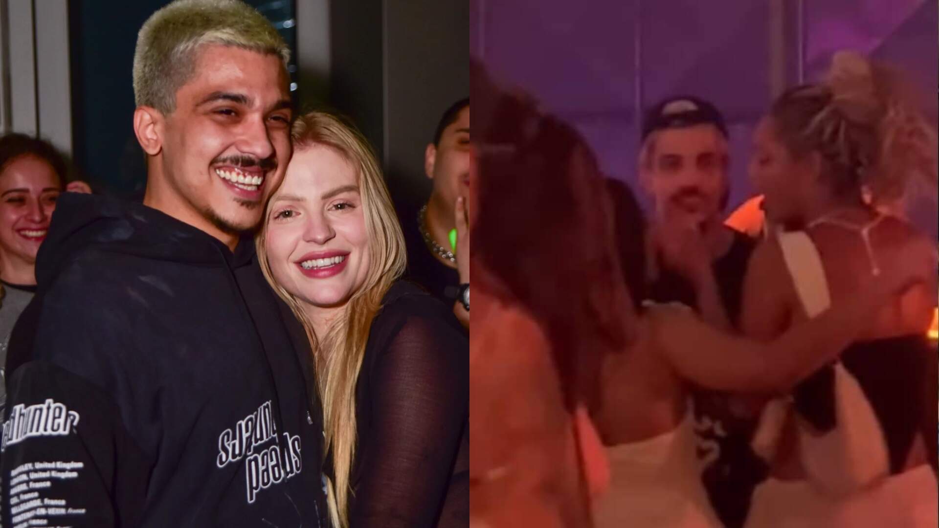 Vídeo de Chico Moedas beijando outra mulher na balada ao som de Luísa Sonza viraliza na web