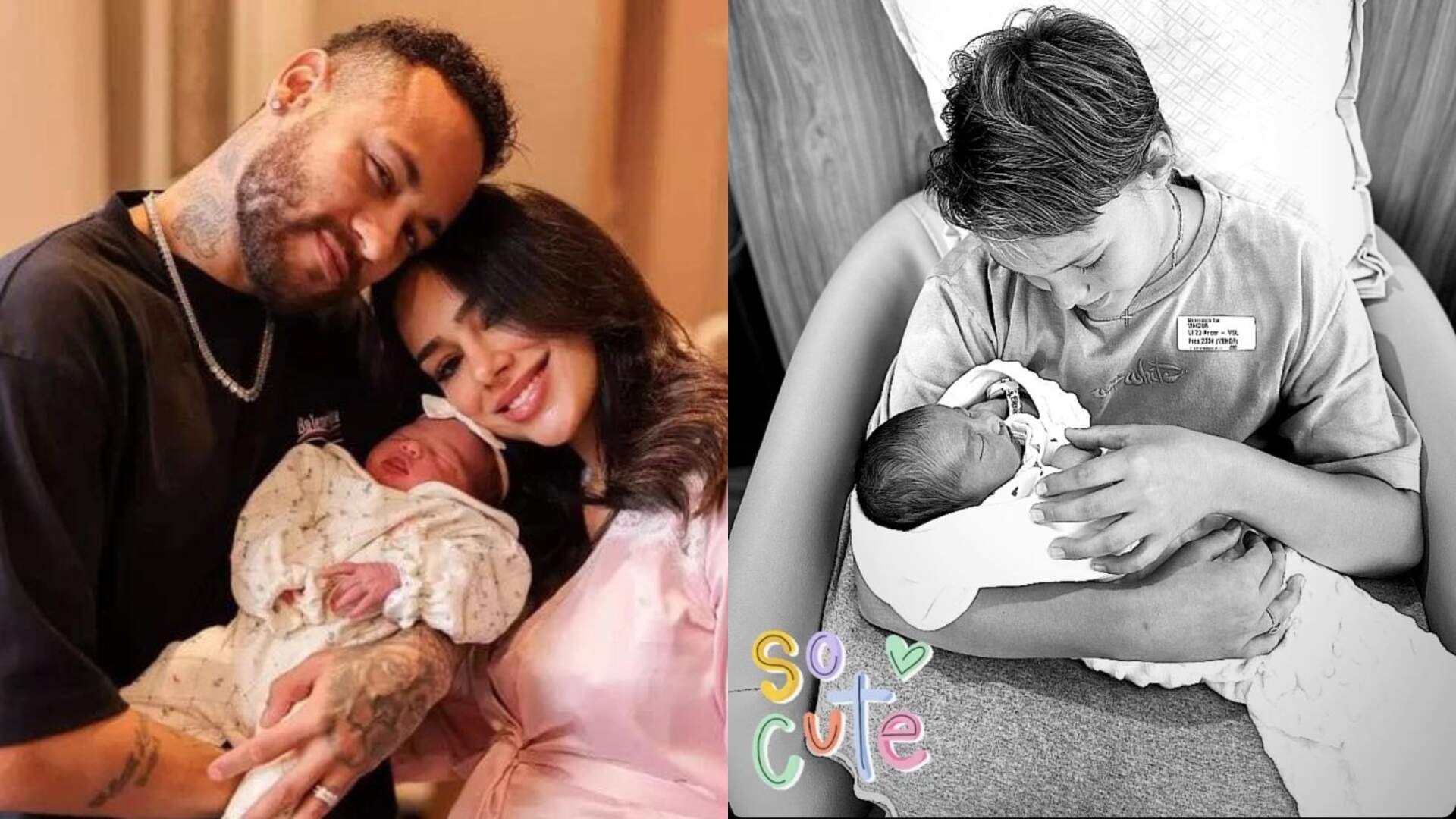 Pai babão! Neymar Jr. se derrete ao mostrar o primeiro encontro dos dois filhos: “Meus maiores amores”