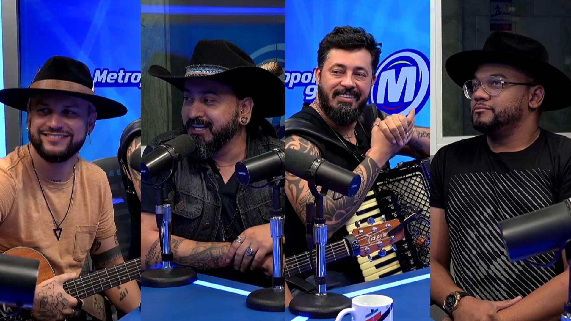 Traia Véia revela a história por trás do nome da banda: ‘Os Roupa Nova do sertanejo!’ - Metropolitana FM