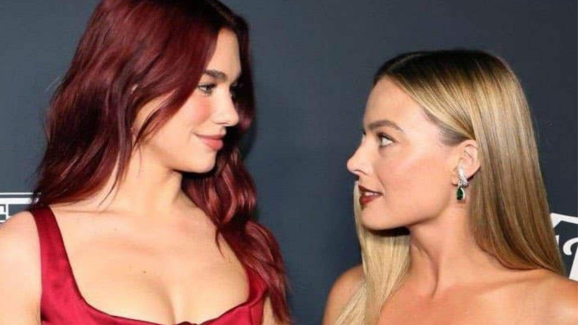 Encontro de divas! Dua Lipa e Margot Robbie roubam a cena em evento em Los Angeles - Metropolitana FM
