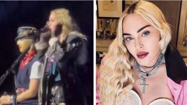 Em show, Madonna é chamada de ‘gostosa’ por fã brasileiro, para apresentação e toma atitude chocante