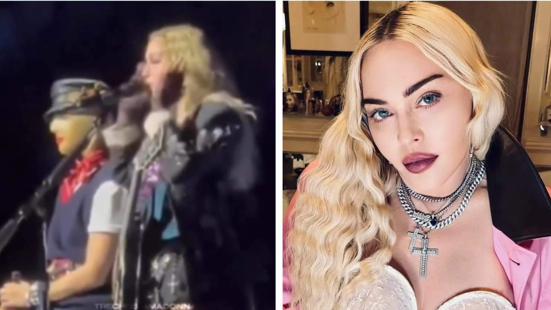 Em show, Madonna é chamada de ‘gostosa’ por fã brasileiro, para apresentação e toma atitude chocante - Metropolitana FM