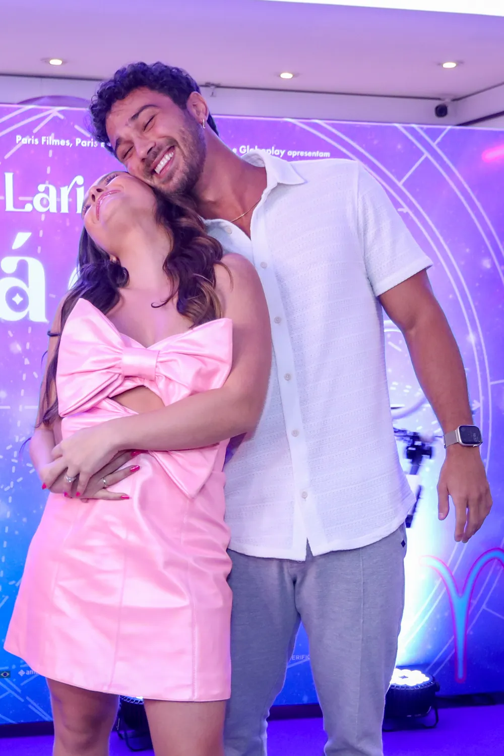 Larissa Manoela e André Luiz Frambach