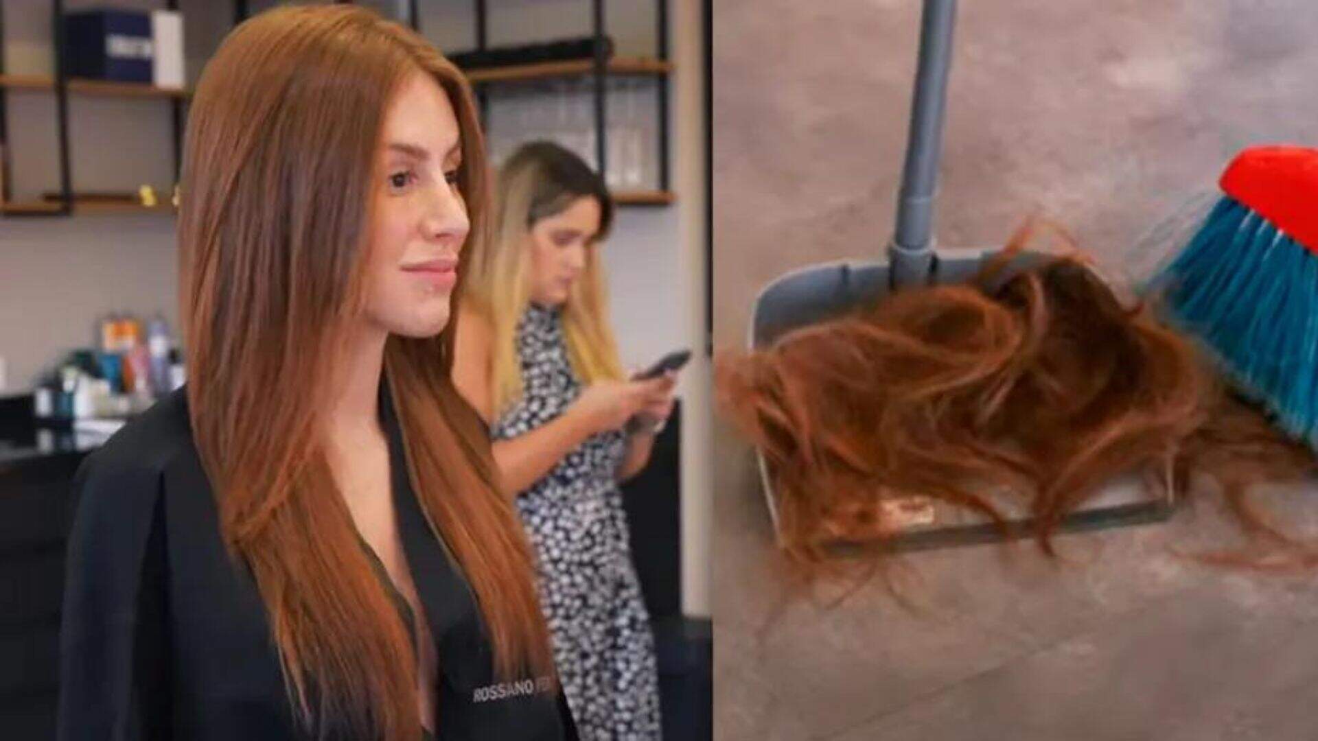 Deu ruim! Mari Maria corta o cabelo com profissional italiano renomado, mas detesta o resultado; veja a sua reação - Metropolitana FM