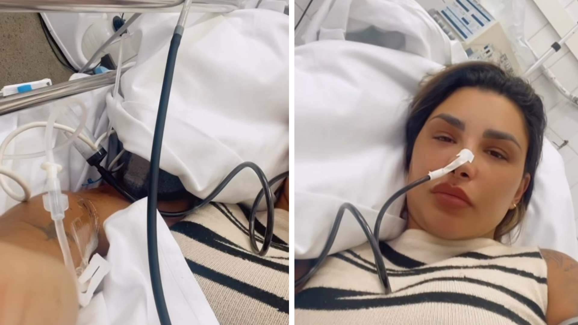 Após ameaçar acabar com a própria vida, Jenny Miranda aparece em hospital e preocupa os fãs - Metropolitana FM