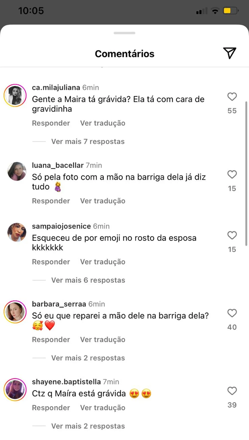 Fãs suspeitam de gravidez de Maíra Cardi