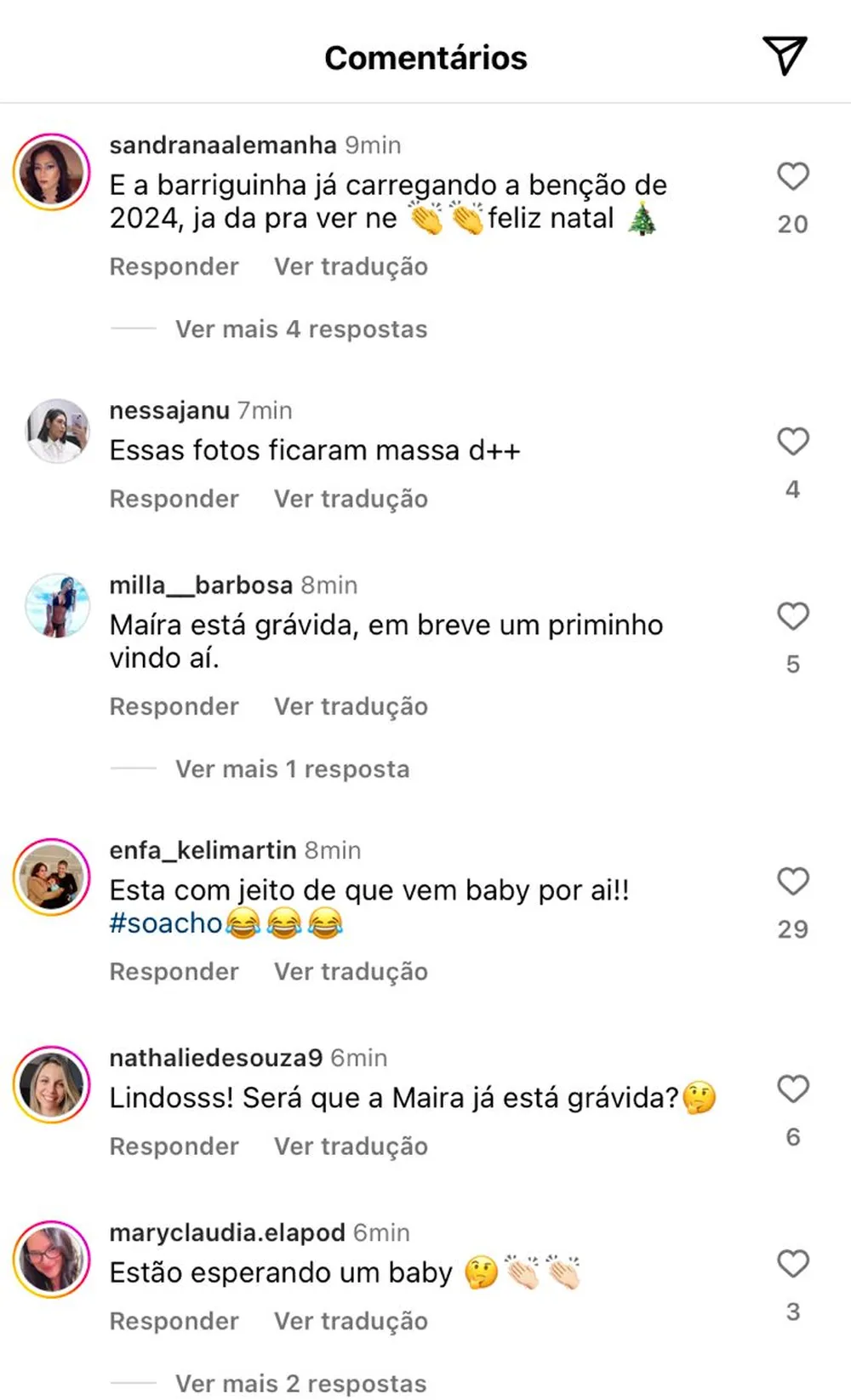 Fãs suspeitam de gravidez de Maíra Cardi