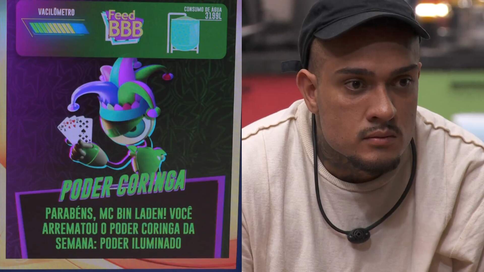 BBB 24: Poder Coringa! MC Bin Laden dá o maior lance e arremata o Poder Iluminado - Metropolitana FM