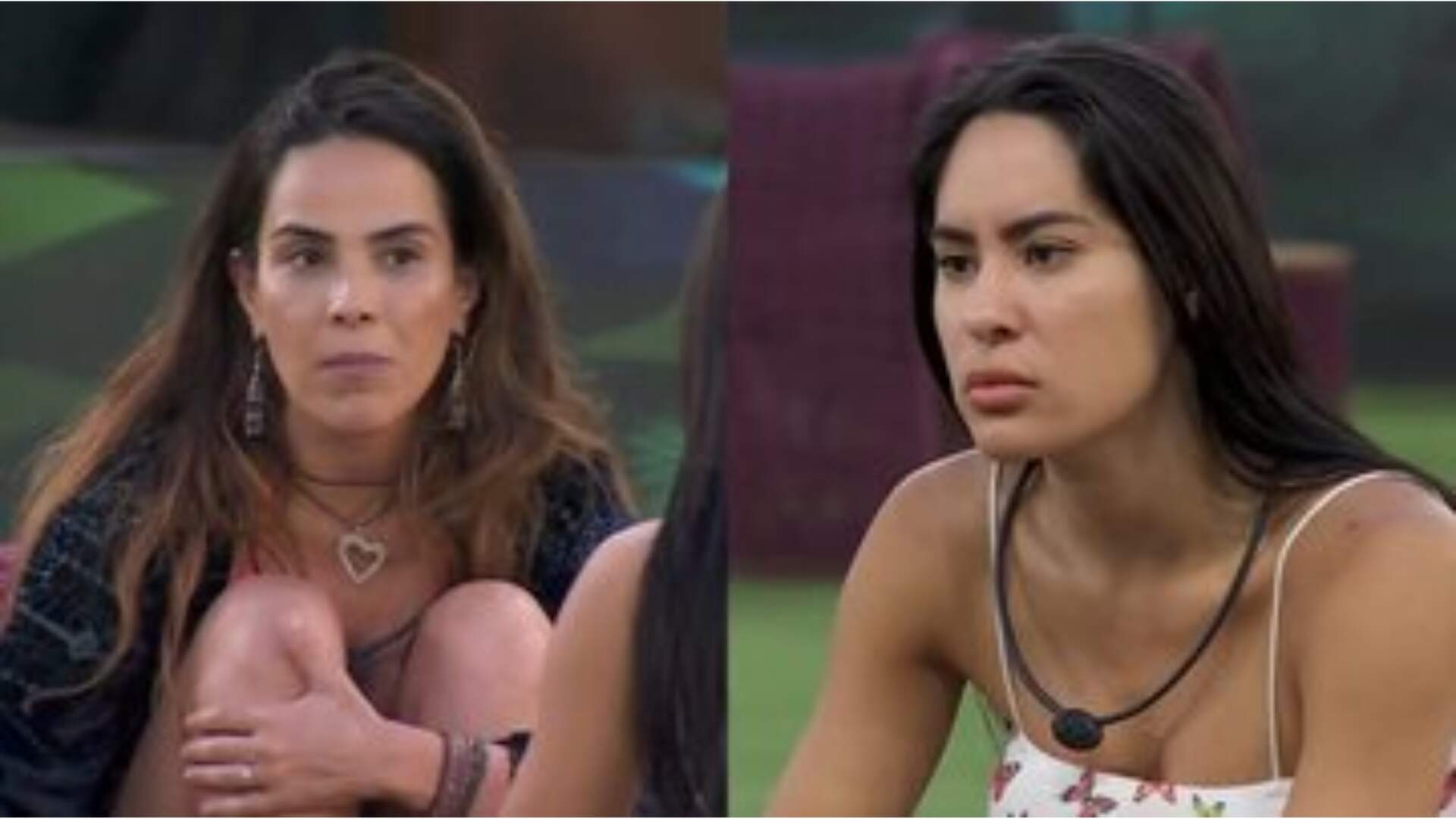 BBB 24: Wanessa Camargo tenta alertar Isabelle Nogueira sobre proximidade com Davi Brito e leva invertida