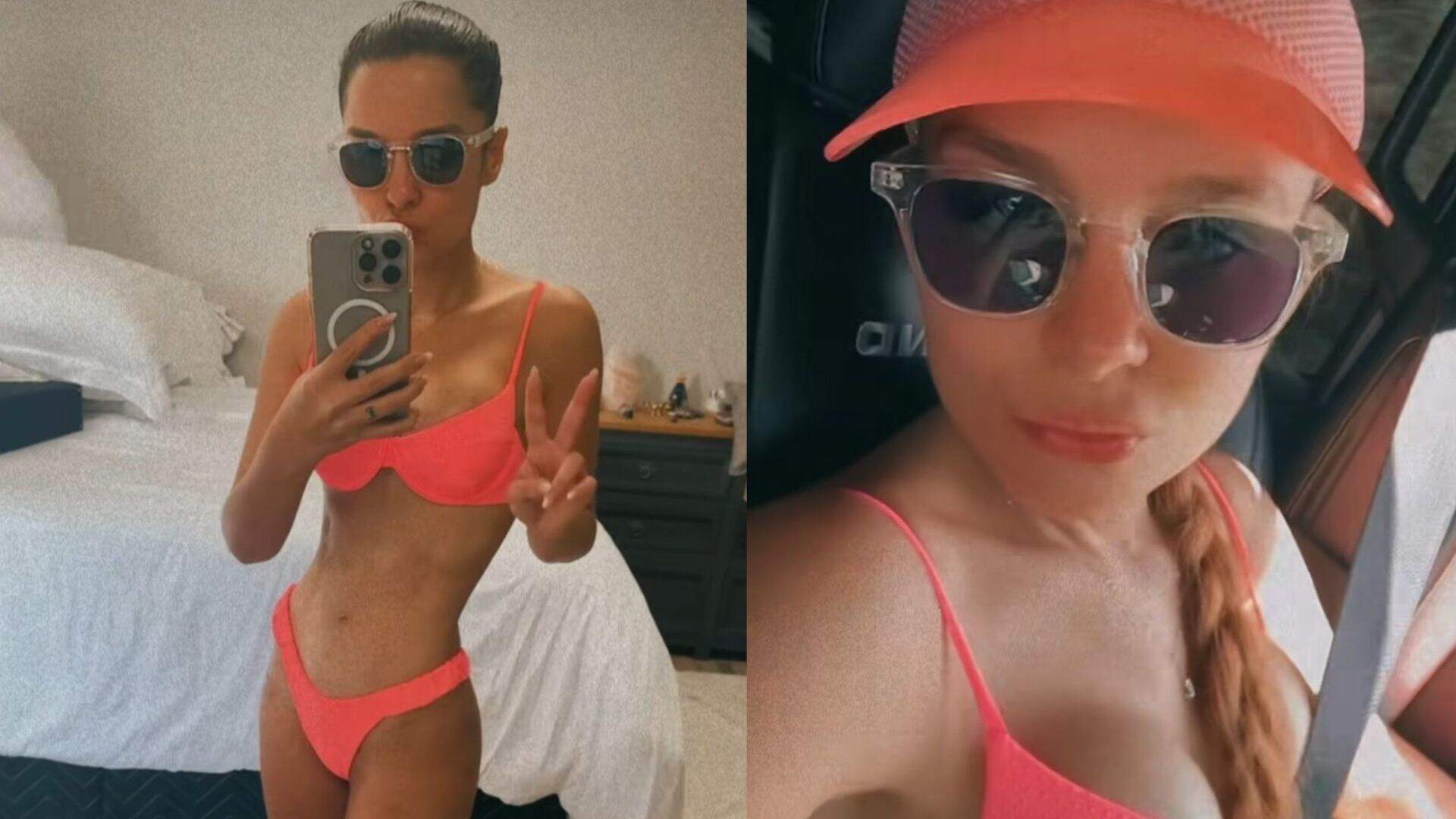 Após ter perdido 30 kg, Maiara surge magérrima e posa de biquíni pink - Metropolitana FM