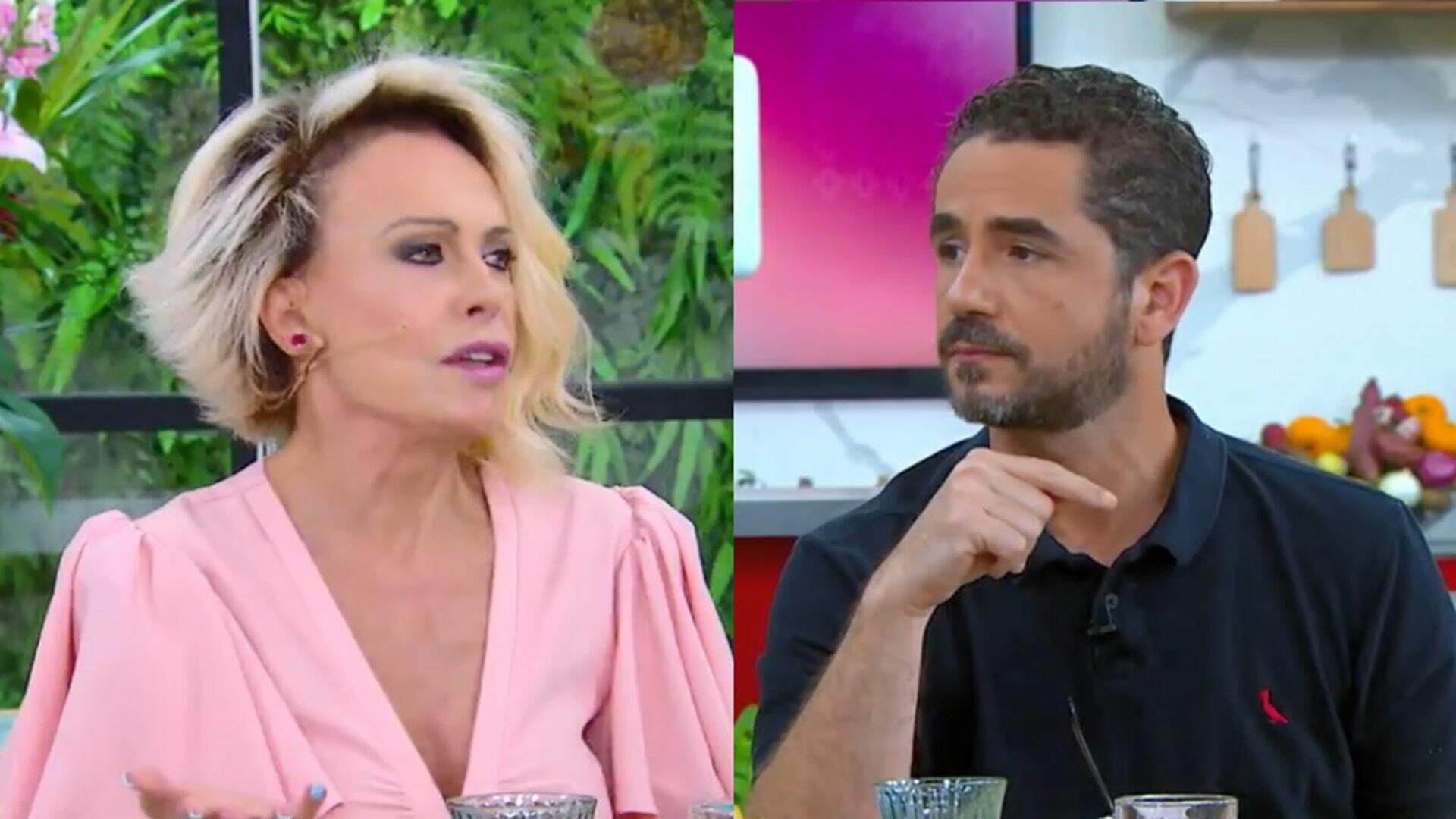 Felipe Andreoli fica furioso e chama Ana Maria Braga de ‘vendida’ ao vivo no ‘Mais Você’