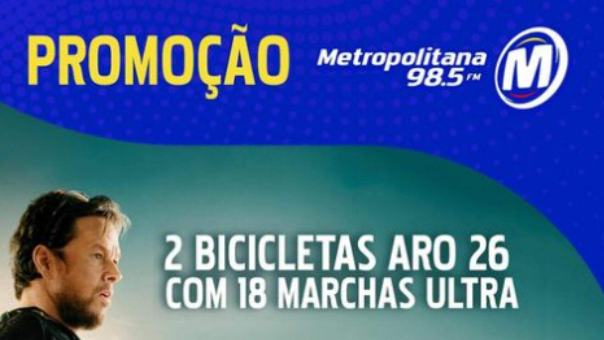 [ENCERRADA] Promoção: 2 BICICLETAS ARO 26 COM 18 MARCHAS ULTRA NA METROPOLITANA - Metropolitana FM