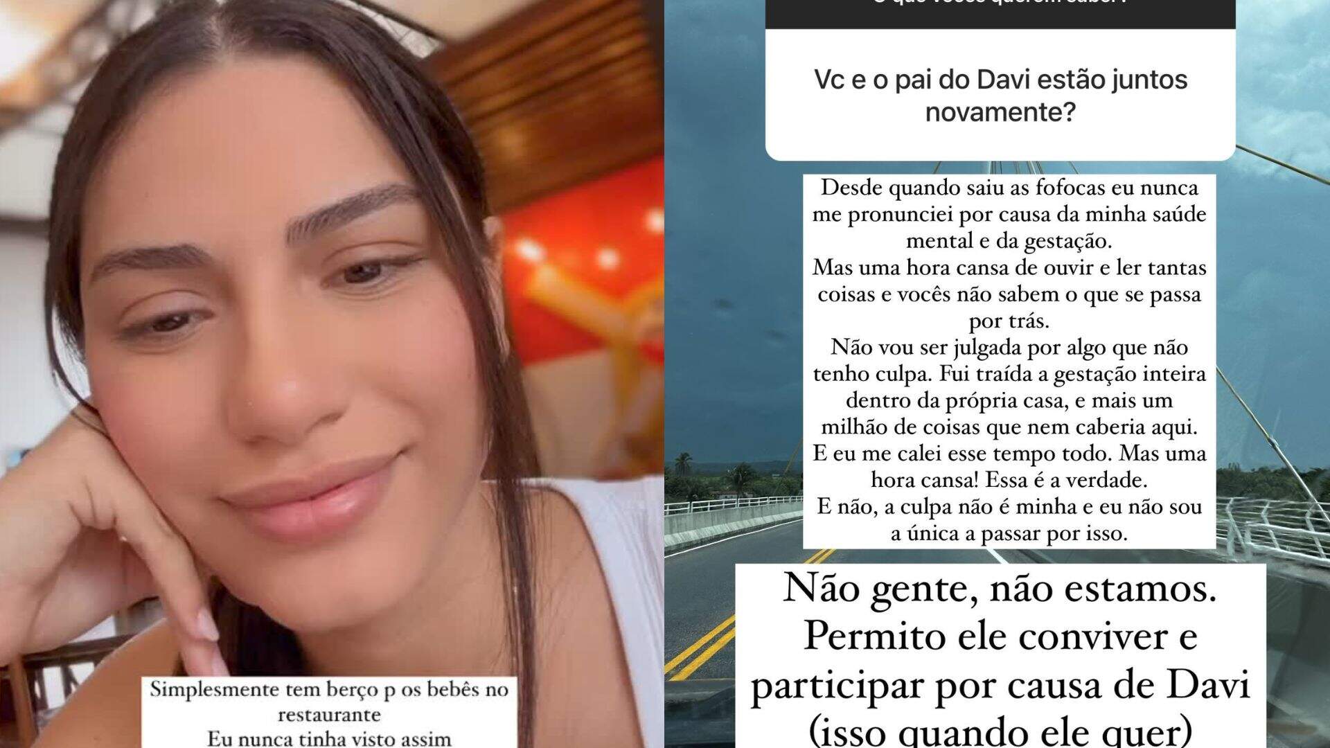 Ex de Luva de Pedreiro desabafa e revela o que passou enquanto estava grávida nas redes sociais