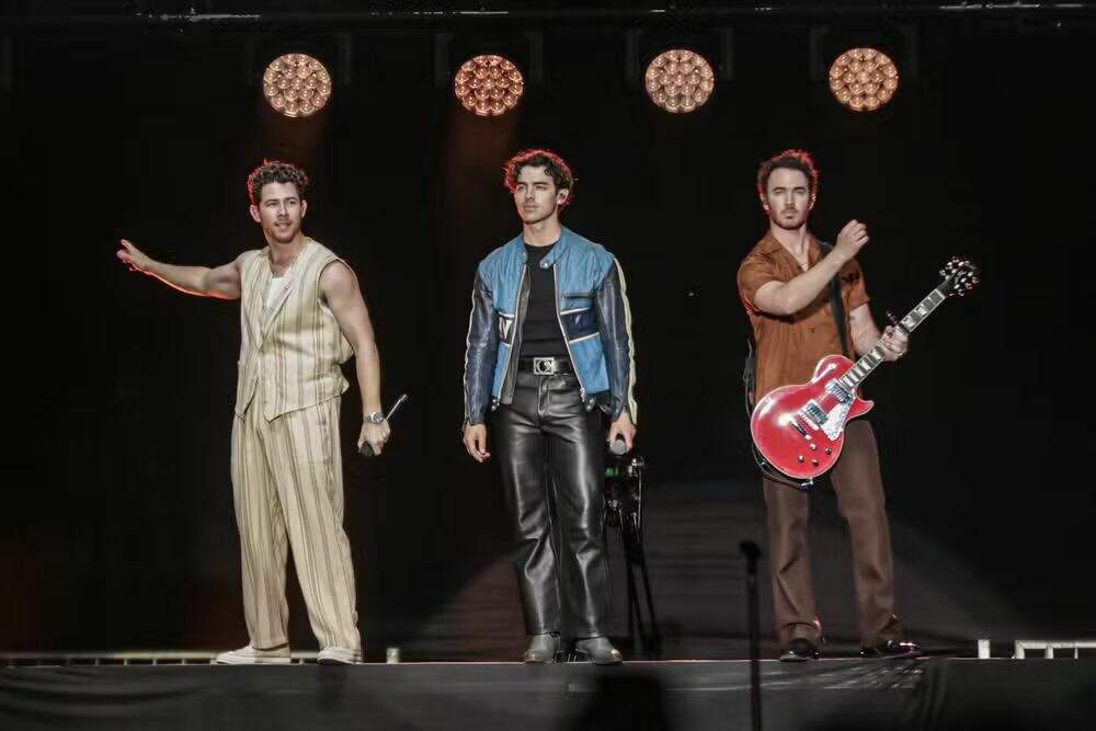 Jonas Brothers se apresentou em São Paulo