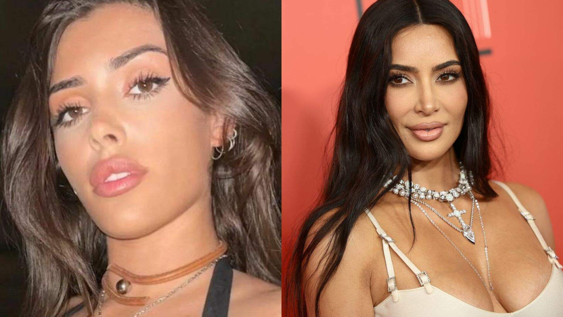 Bianca Censori, mulher de Kanye West, é acusada de copiar look de Kim Kardashian