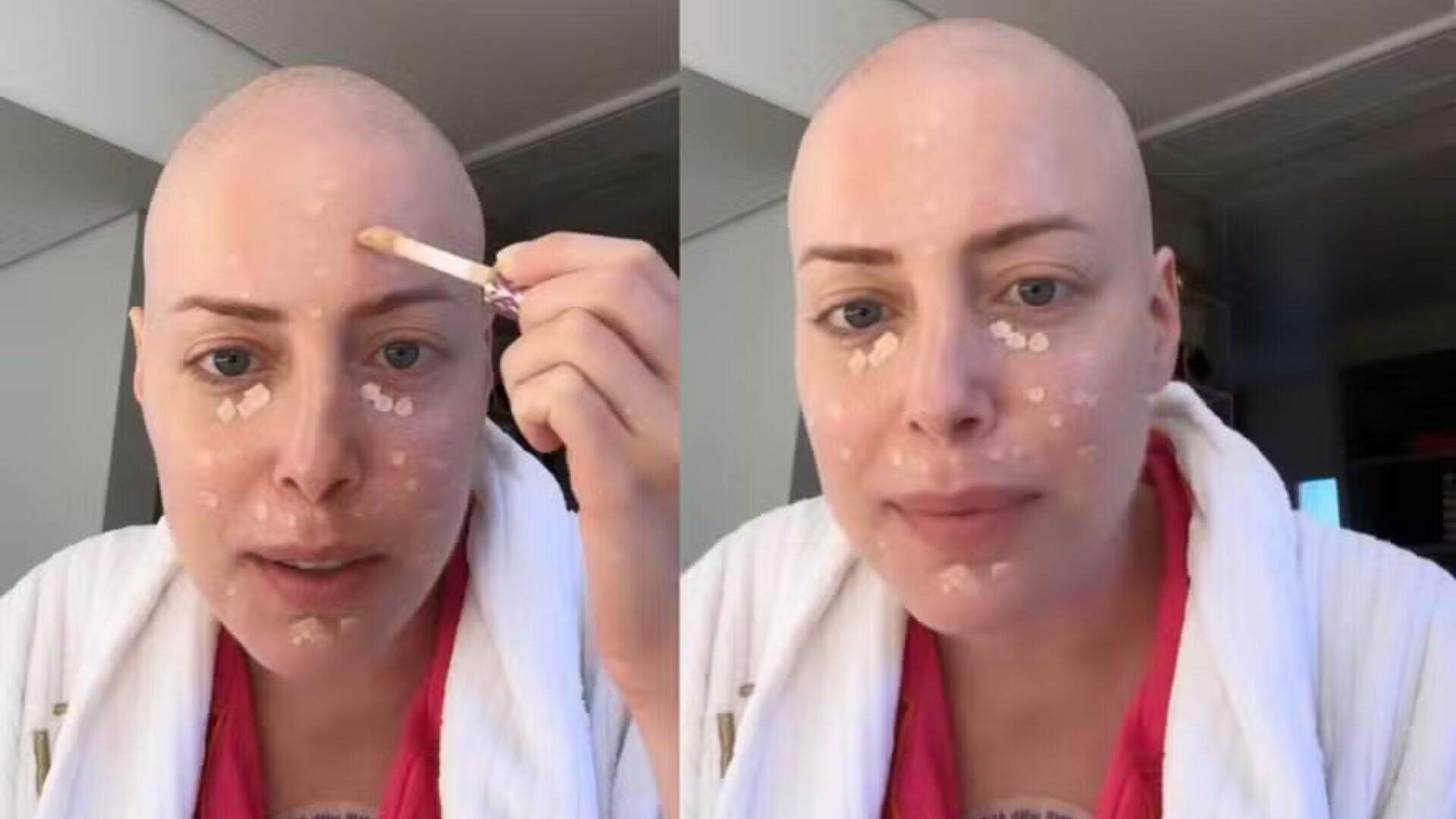 Fabiana Justus revela técnica de maquiagem após perder cabelo e faz desabafo: “Foi traumático”