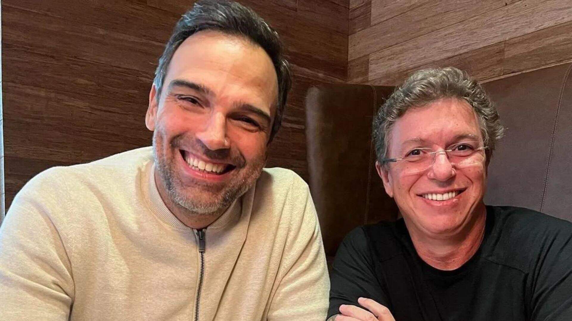 Tadeu Schmidt revela como foi a comemoração dele e de Boninho após o fim do “BBB 24” - Metropolitana FM