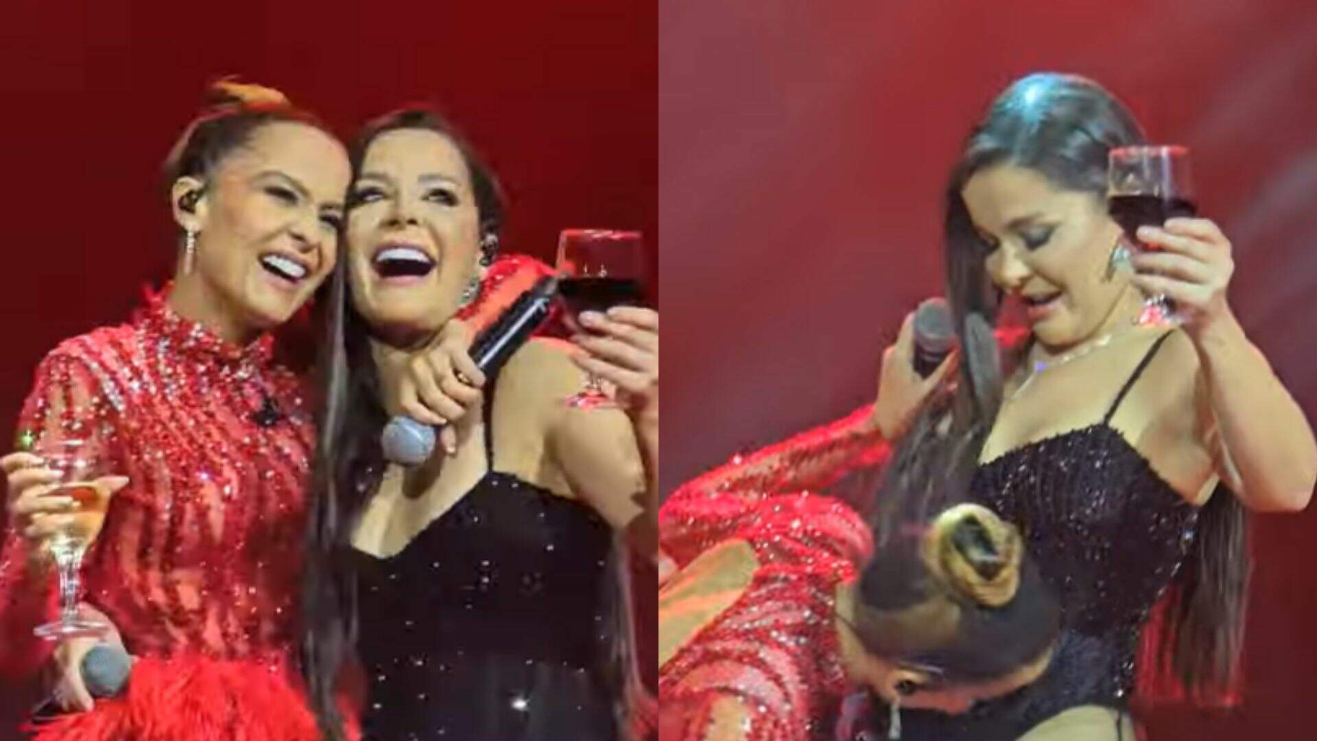 Família vai aumentar? Maiara beija barriga de Maraisa durante show e cria rumores de gravidez - Metropolitana FM