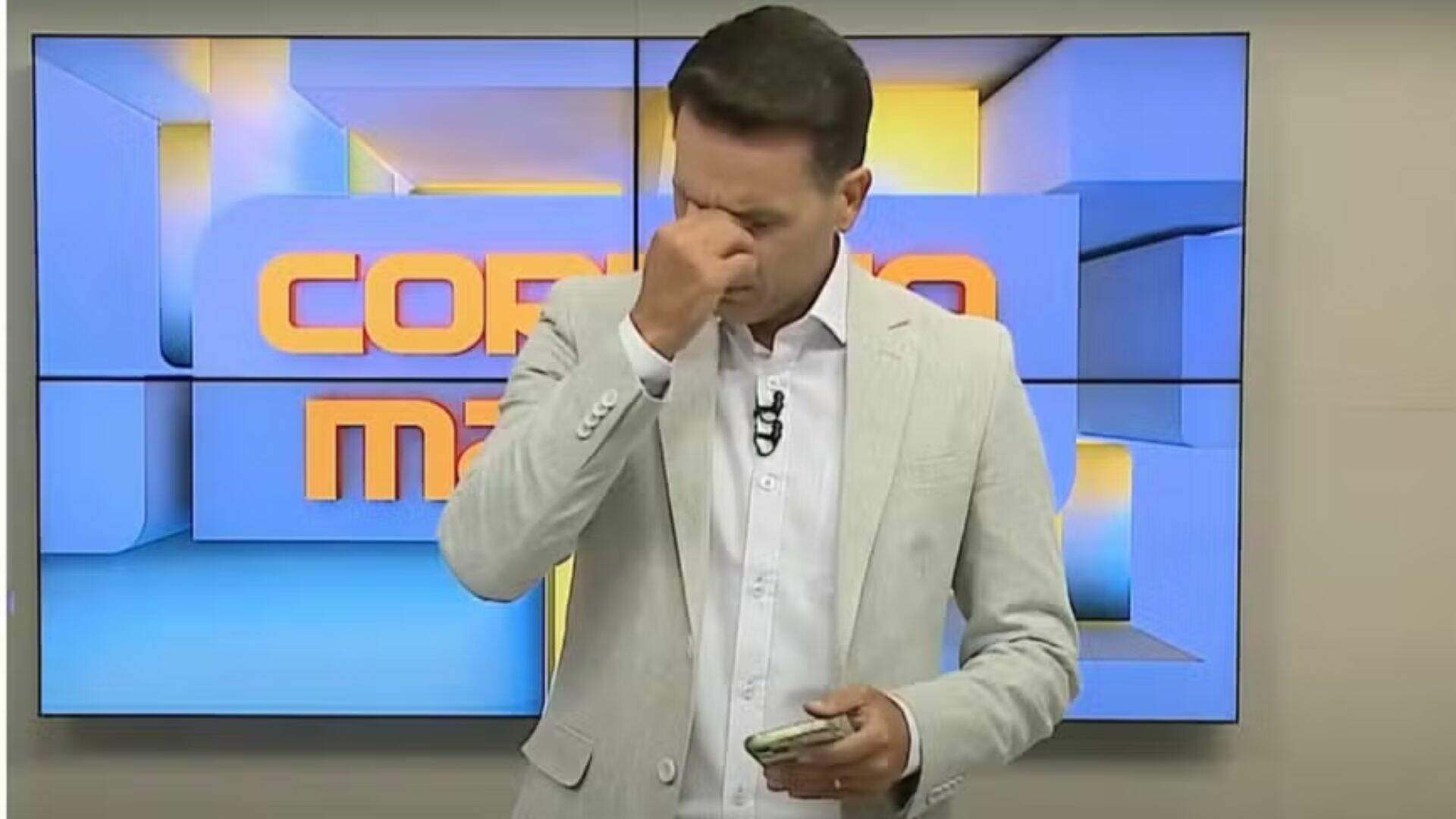 Após quase ser baleado em tentativa de assalto, apresentador chora ao vivo - Metropolitana FM