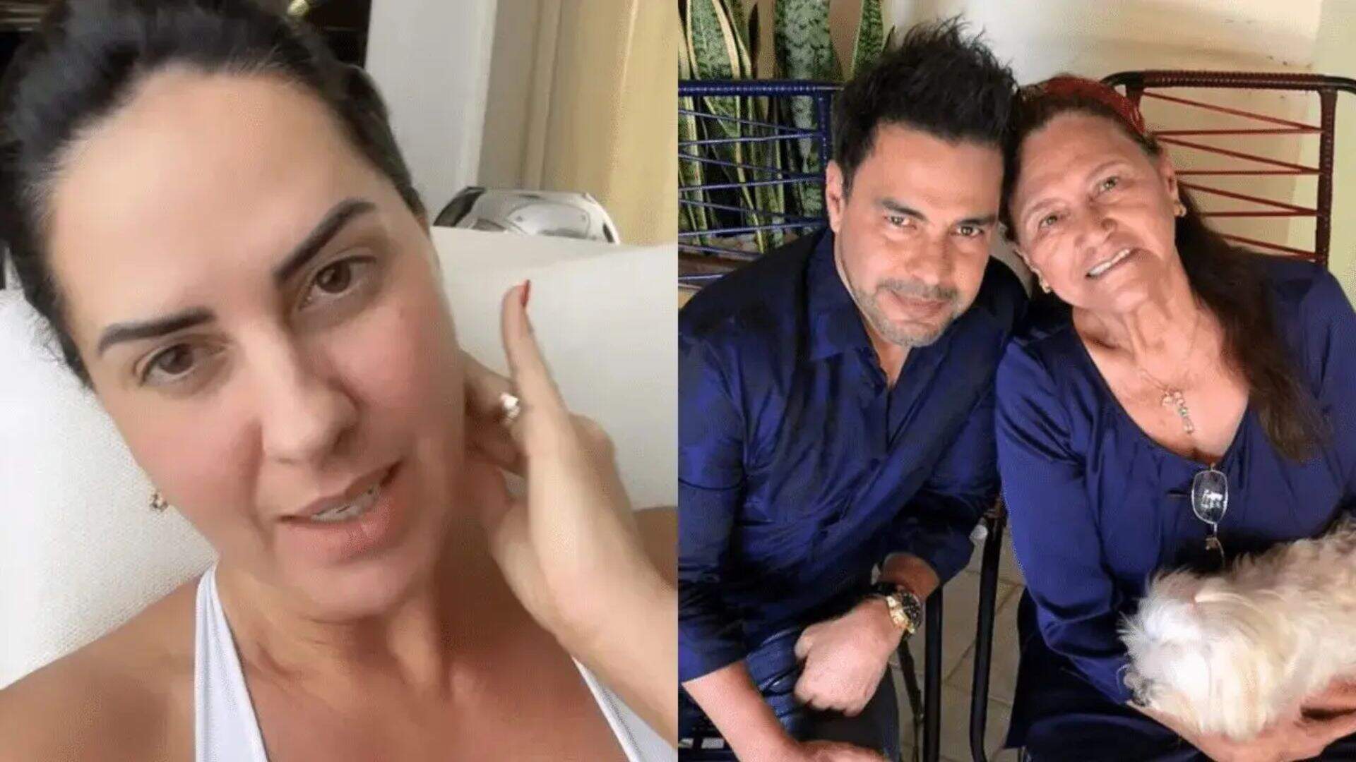 Graciele Lacerda é acusada de ‘humilhar’ mãe de Zezé Di Camargo e se pronuncia