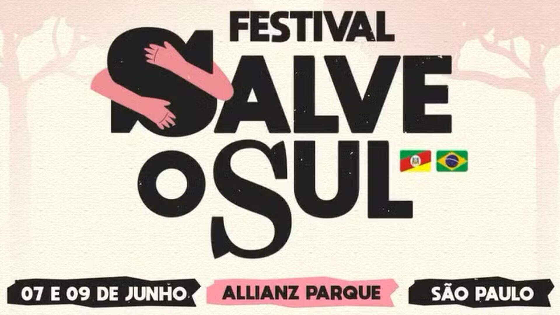 Salve o Sul: Nomes de peso se renuem em festival em prol do Rio Grande do Sul
