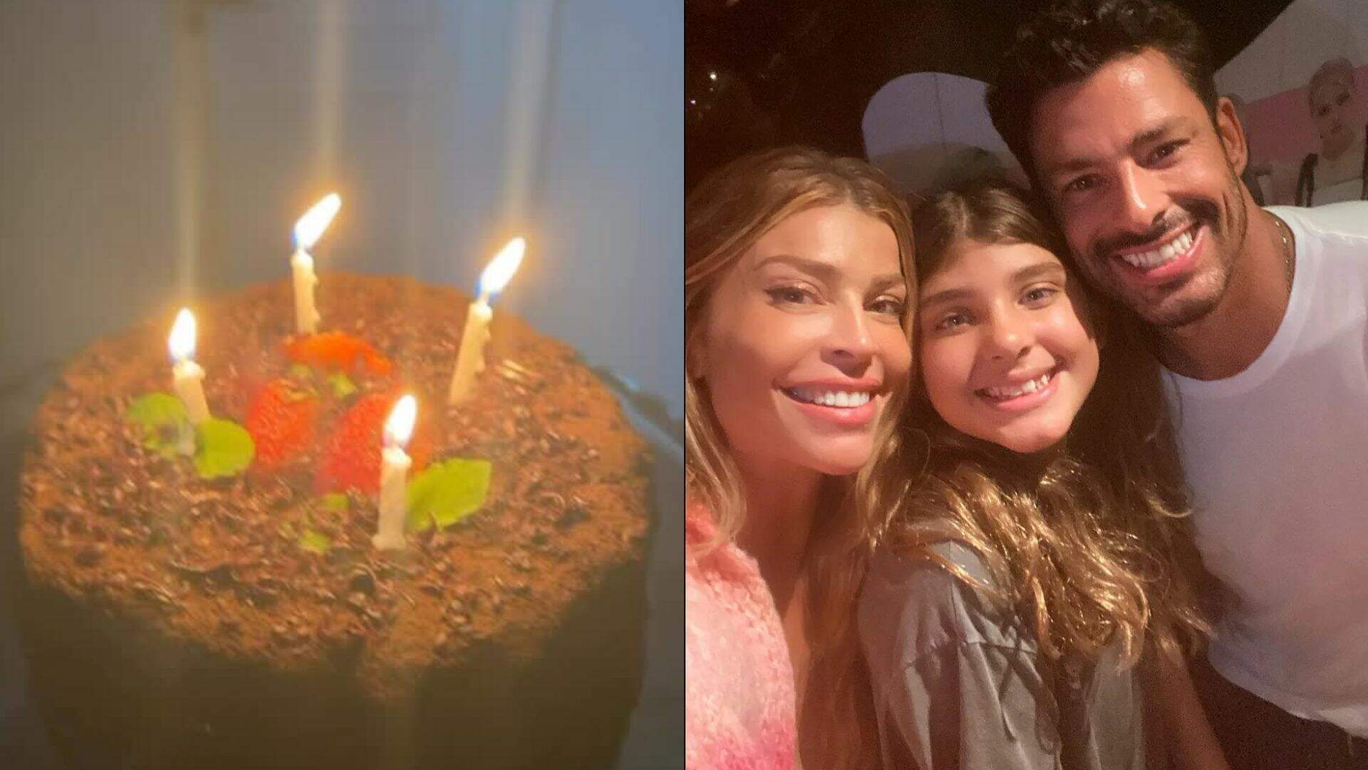 Cauã Reymond comove a web com surpresa de aniversário para filha Sofia