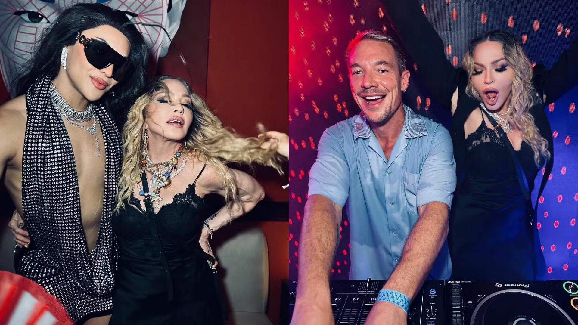 Após show histórico em Copacabana, Madonna abre álbum de fotos e posa ao lado de Pabllo Vittar