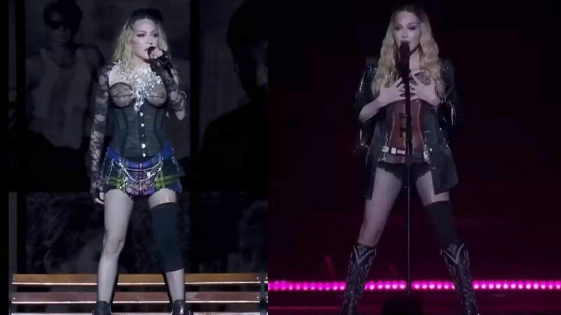 Saiba por que Madonna usou joelheira durante o lendário show no Rio de Janeiro - Metropolitana FM