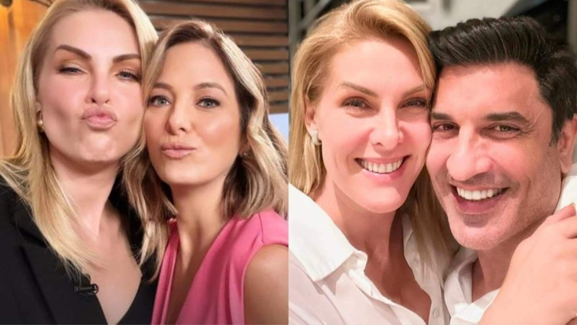 Ticiane Pinheiro expõe o inusitado ao ser questionada sobre namoro de Ana Hickmann e Edu Guedes