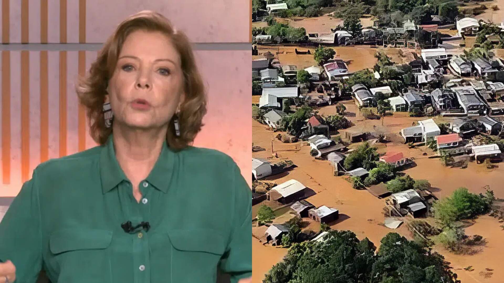 Jornalista da Globo compara tragédia no RS com roubo de suas joias e comentário não agrada o público