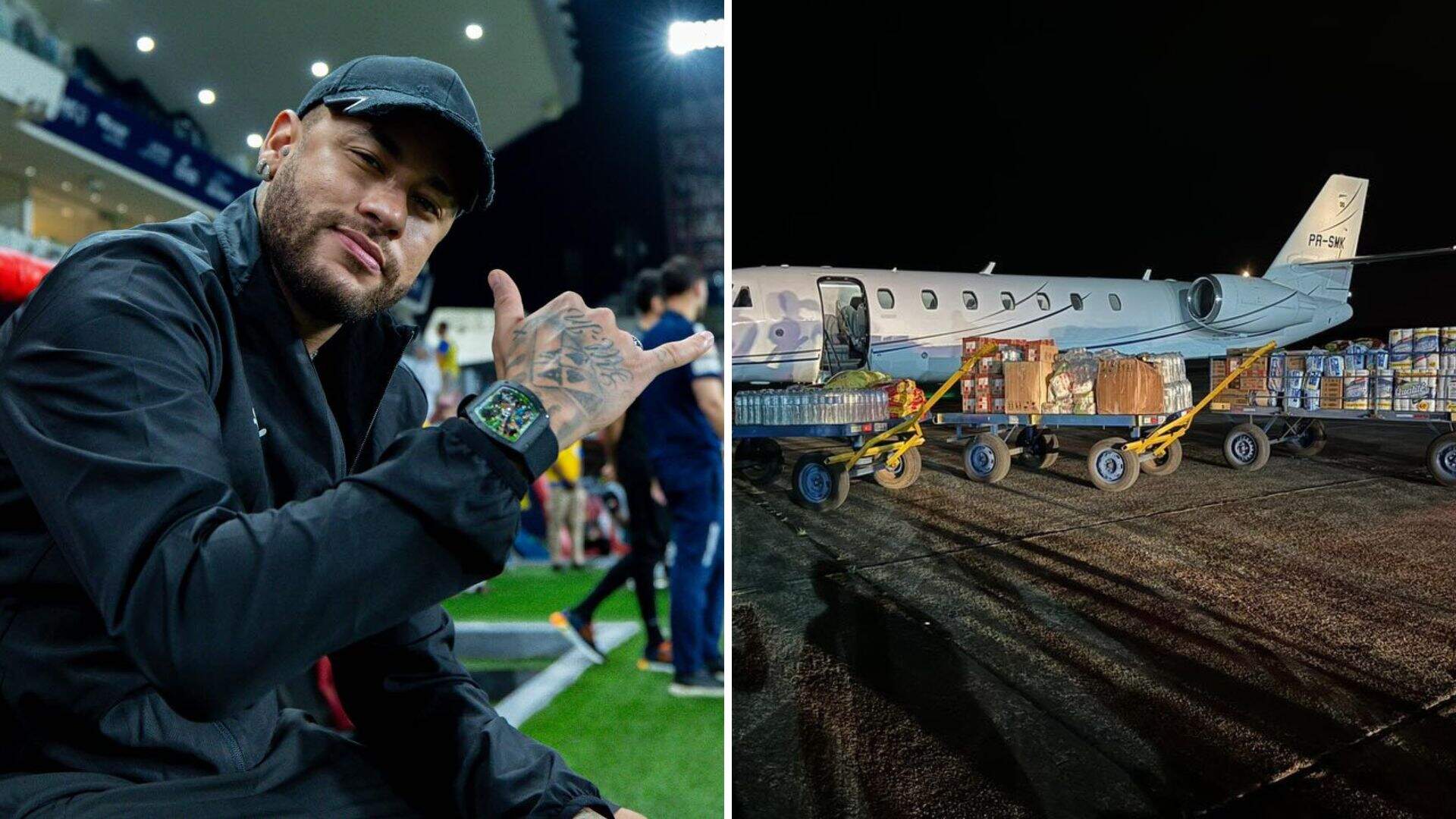 Neymar Jr. incentiva doações ao Rio Grande do Sul: “Pelo coração e não por engajamento”
