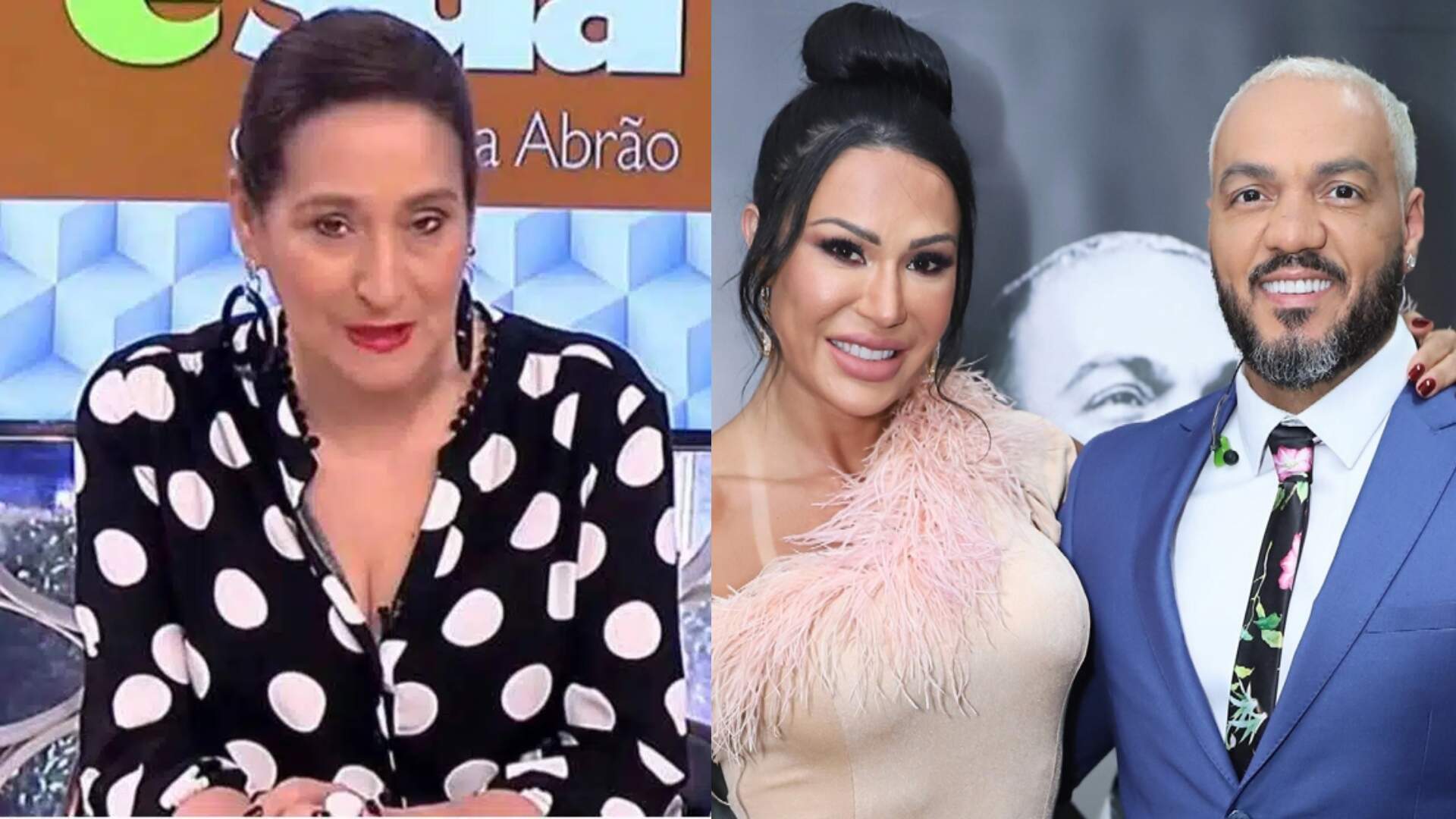 Ao vivo, Sonia Abrão expõe toda a farsa envolvendo o divórcio entre Belo e Gracyanne