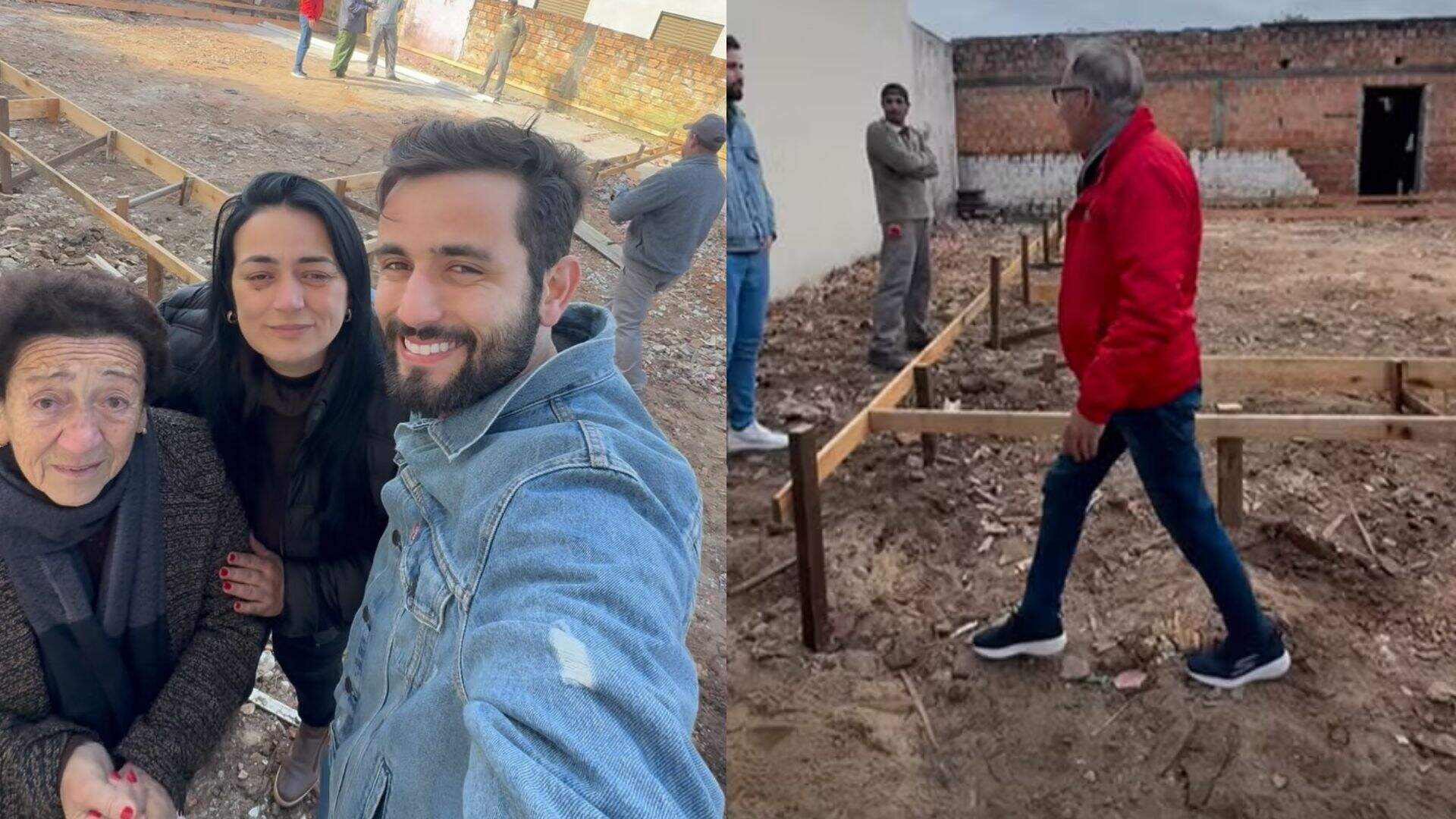 Ex-BBB Matteus realiza sonho e inicia construção de casa para avó; veja o vídeo - Metropolitana FM