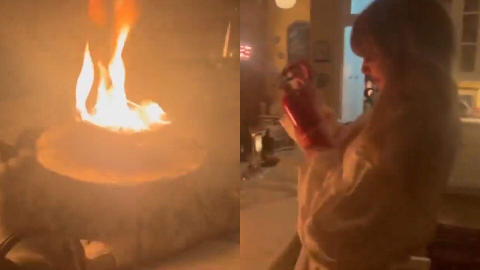 Taylor Swift se assusta com fogo enquanto escrevia músicas com amiga; veja o vídeo - Metropolitana FM