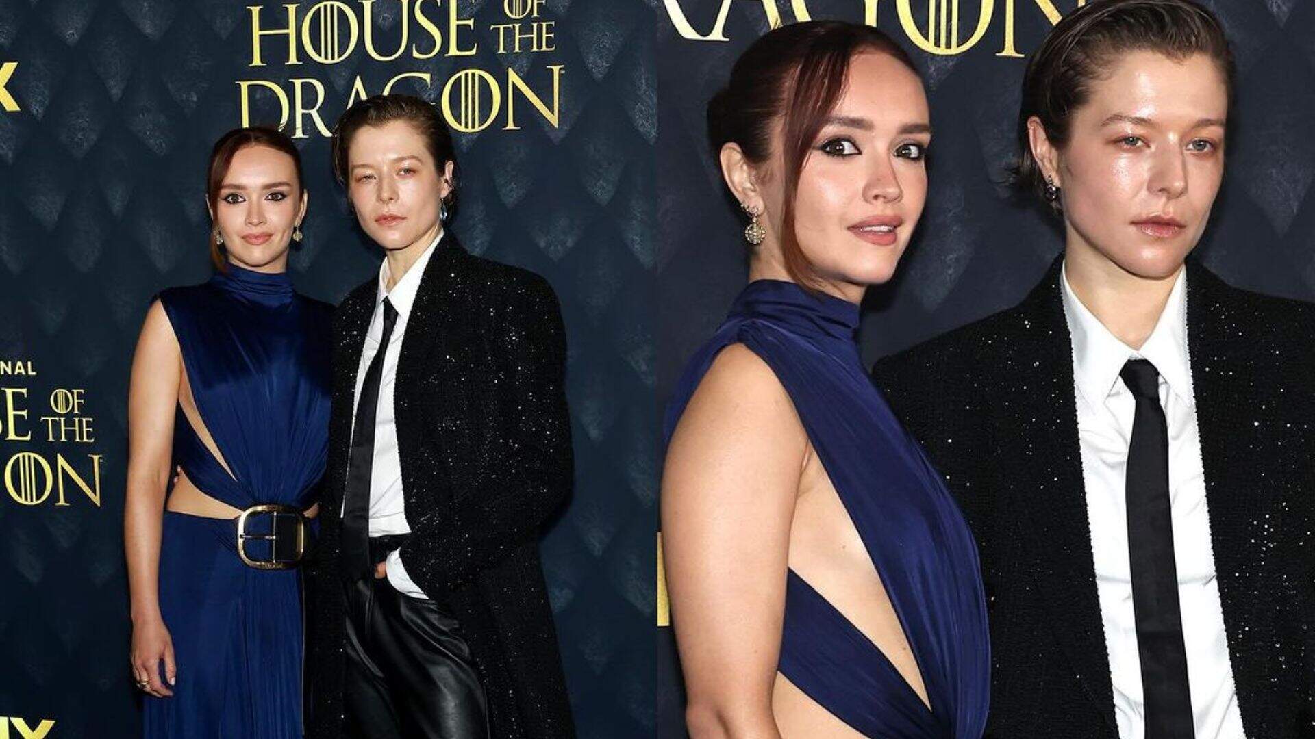 Elenco de ‘House Of The Dragon’ se reúne com looks deslumbrantes na première da série; veja fotos