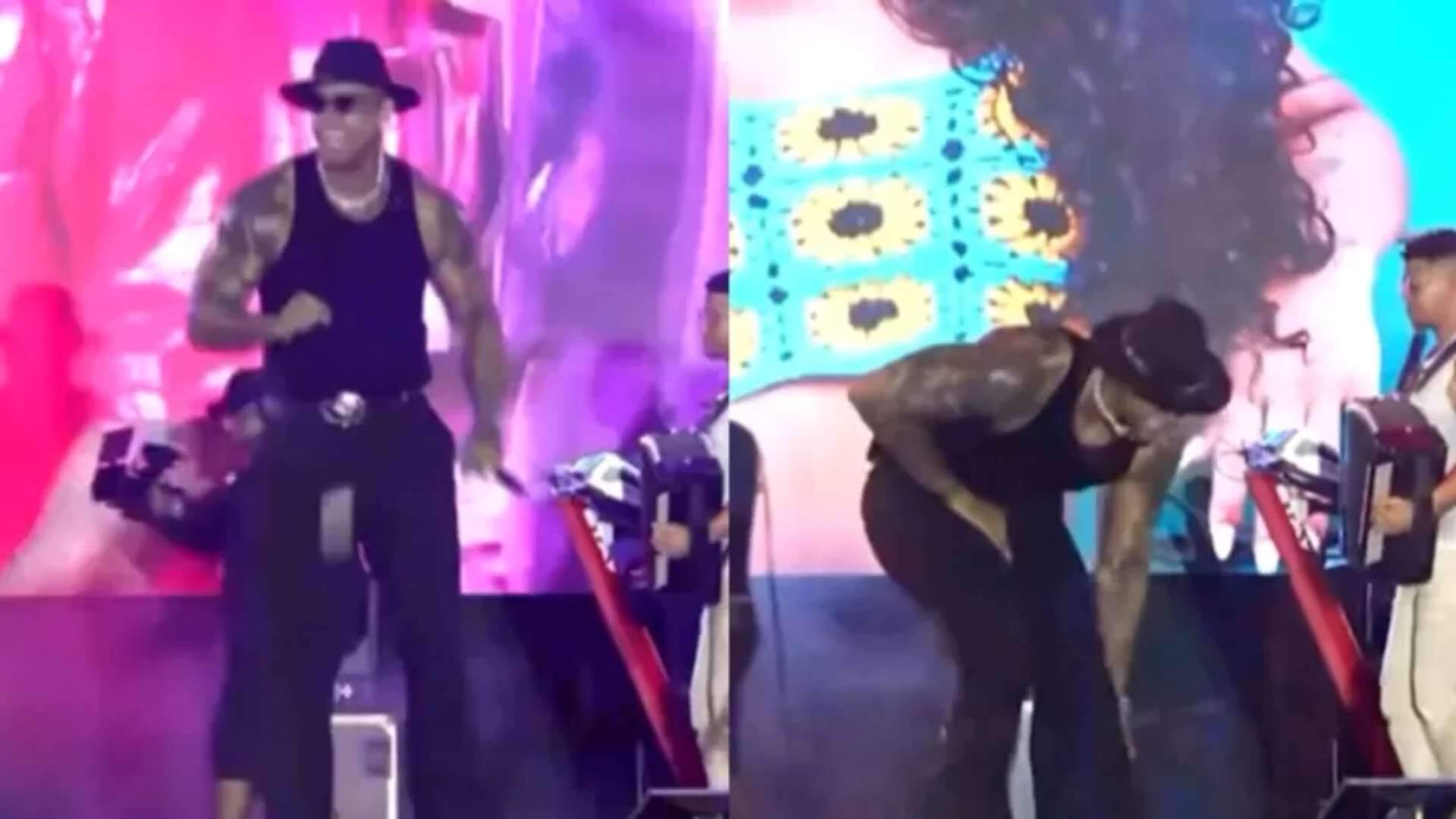 Durante show, fã acerta objeto inusitado em partes íntimas de Léo Santana e cantor toma atitude chocante - Metropolitana FM