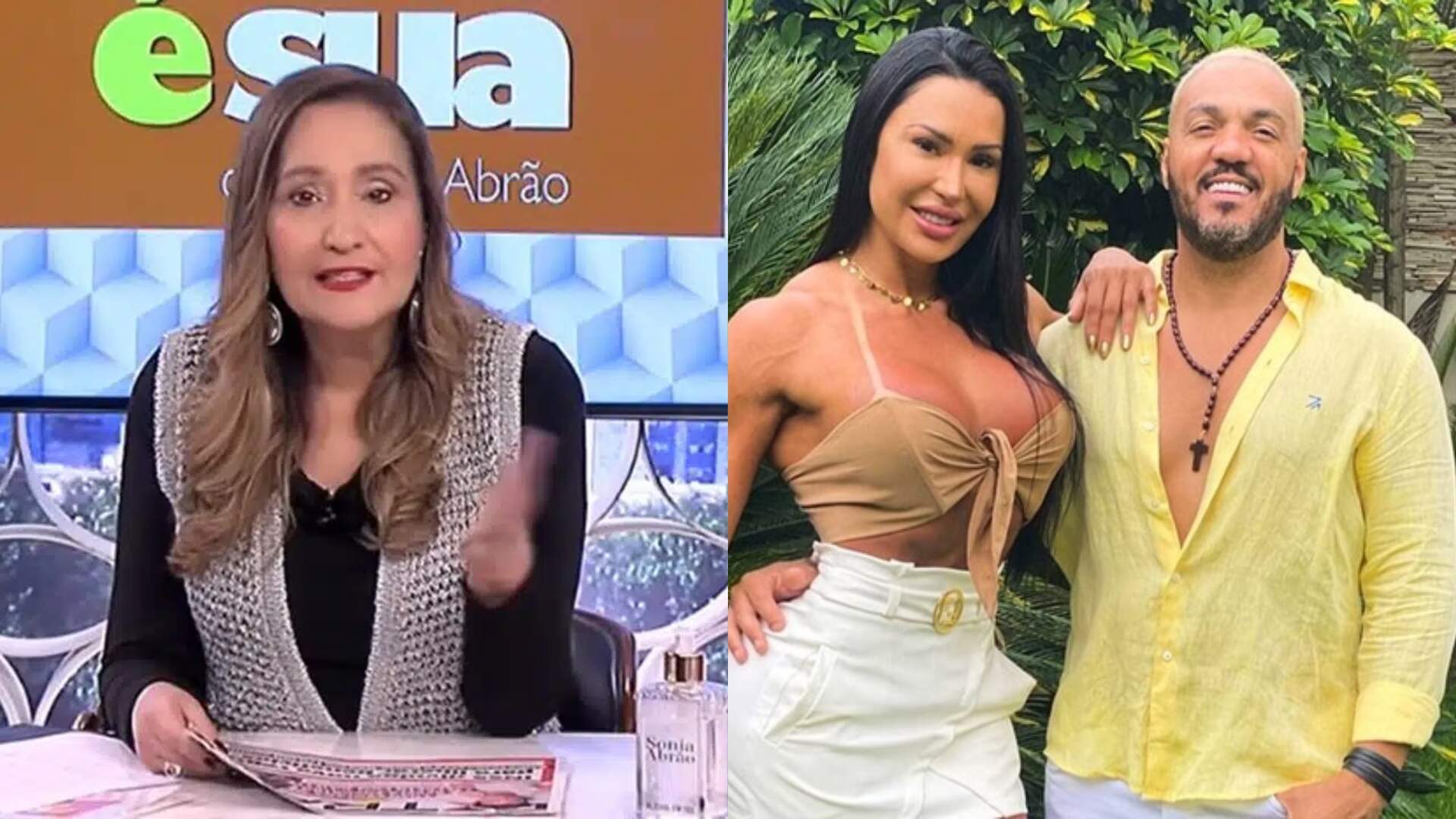 Sonia Abrão expõe detalhes de ‘armação’ no divórcio entre Gracyanne e Belo após suposta reconciliação - Metropolitana FM