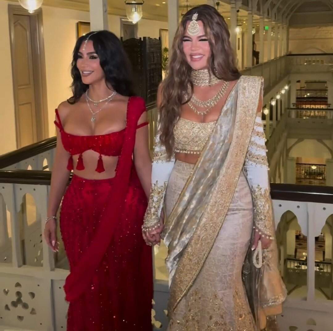 Kim Kardashian e Khloé Kardashian 