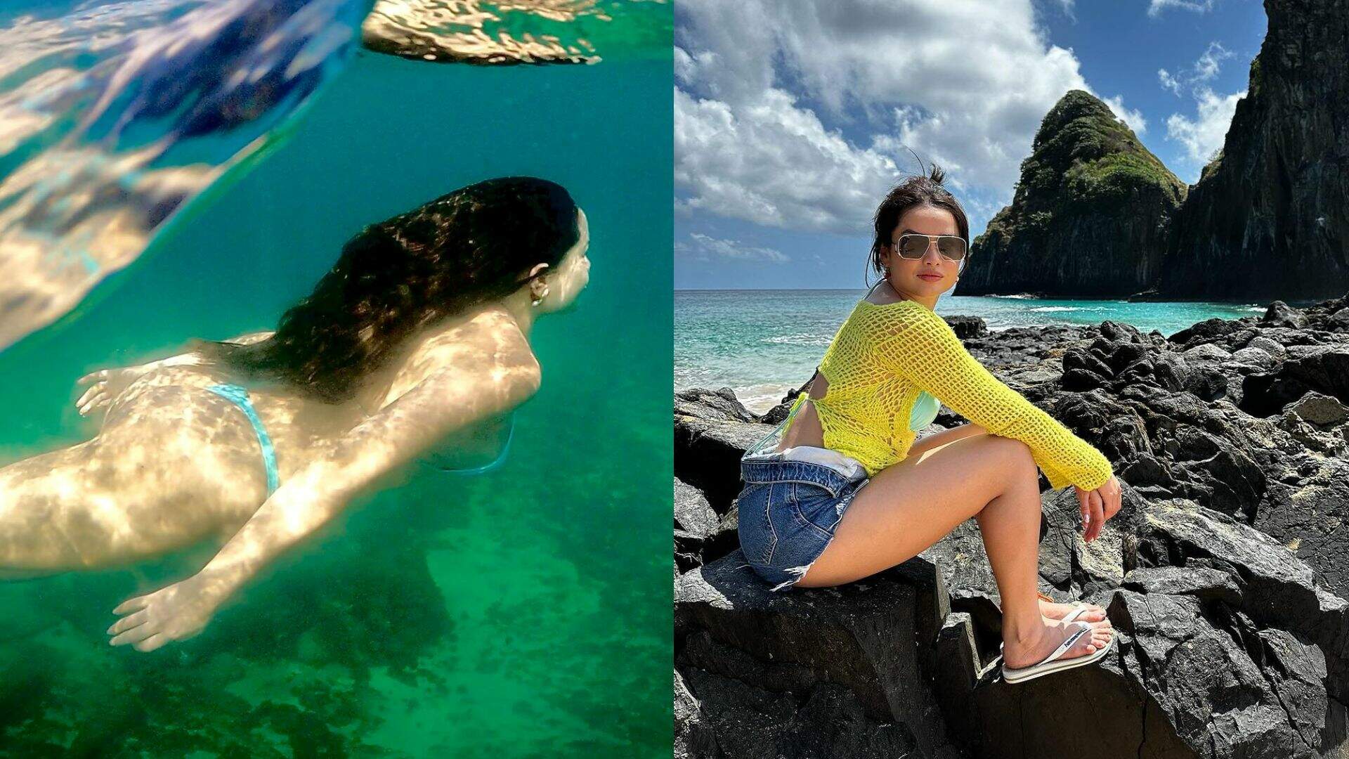 Juliette curte mergulho com tubarões em Fernando de Noronha; veja as fotos - Metropolitana FM