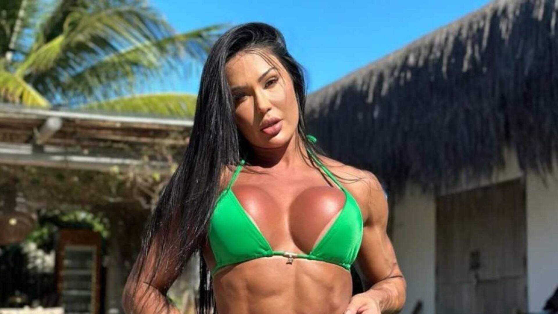 Após postar foto de biquíni, Gracyanne Barbosa rebate críticas sobre ‘volume’ nas partes íntimas - Metropolitana FM