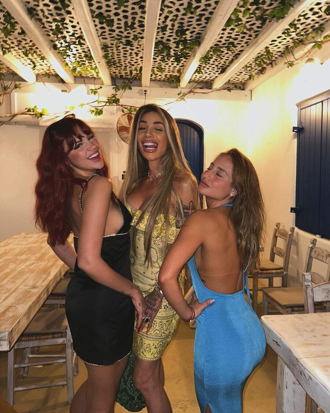 Vivi Wanderley, Maya Massafera e Bruna Griphao