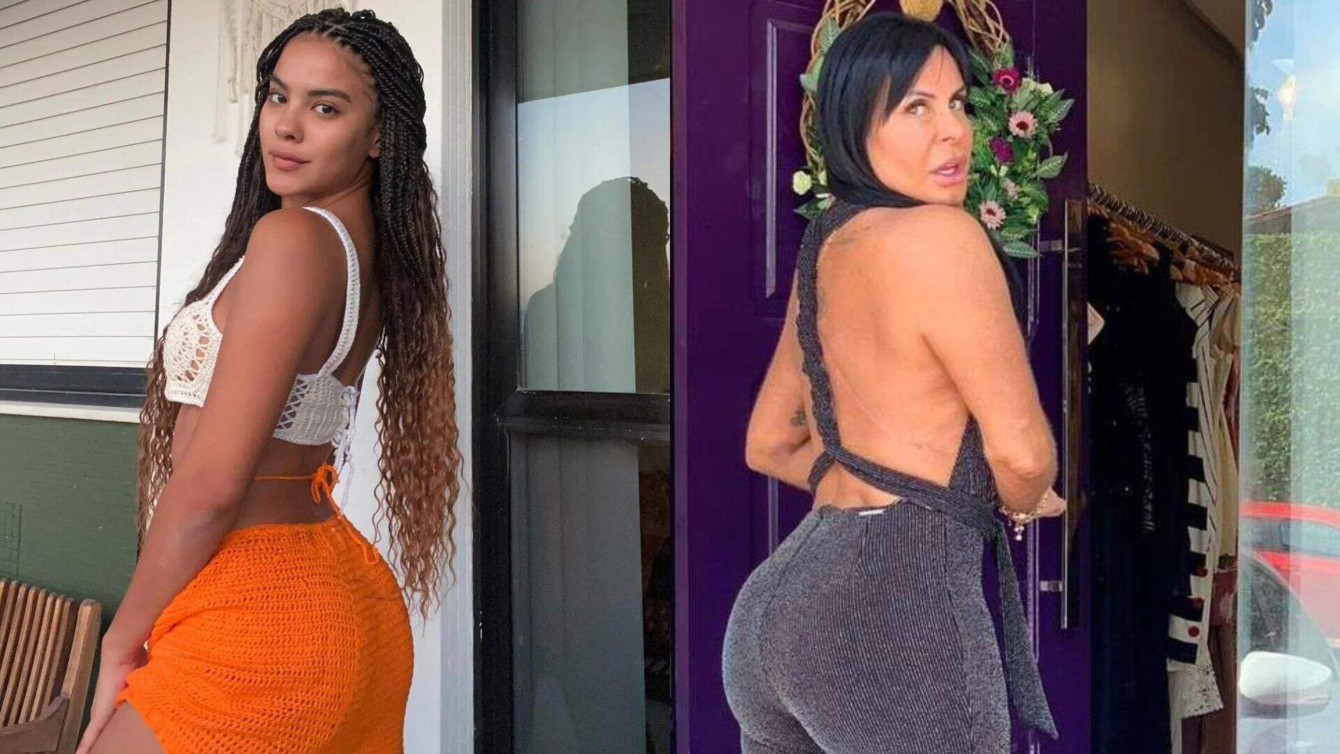 Bumbum na nuca! Bella Campos e Gretchen fazem procedimentos para turbinar os glúteos