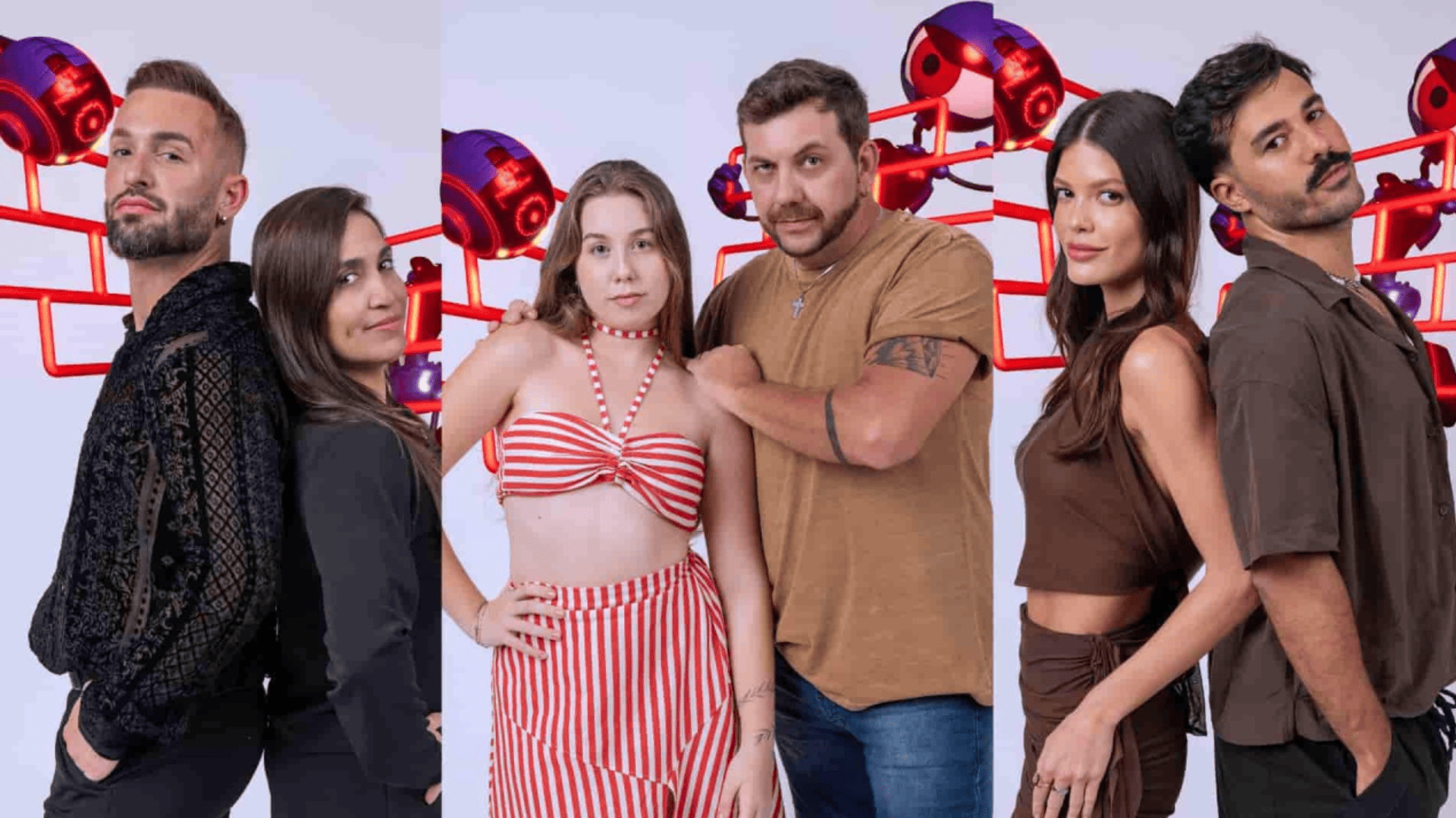 BBB 25: Edy e Raissa, Diego e Daniele, e Vitória Strada e Mateus estão no Paredão - Metropolitana FM