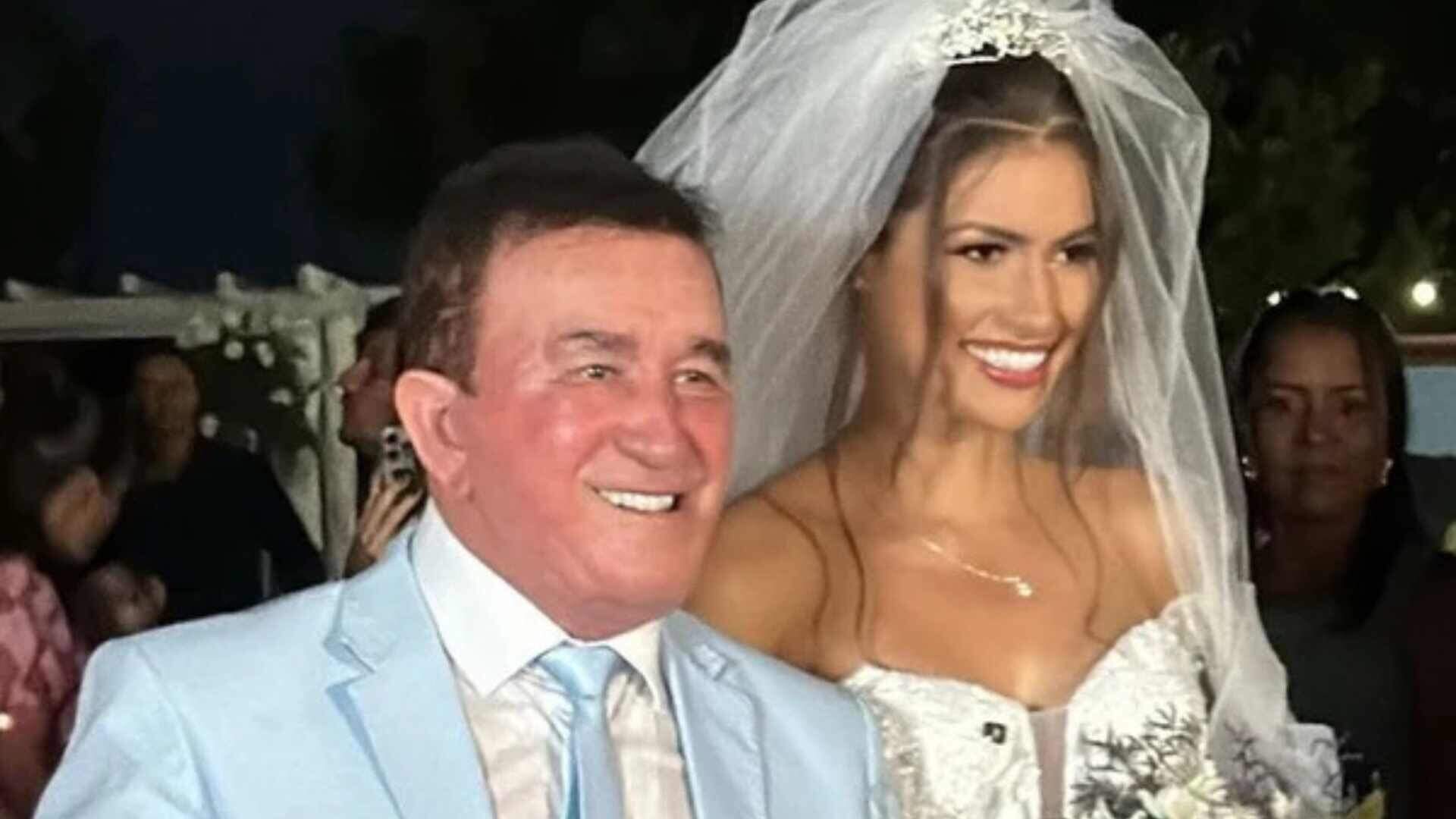 Amado Batista e Miss Calita Franciele celebram união com cerimônia íntima e festa luxuosa - Metropolitana FM