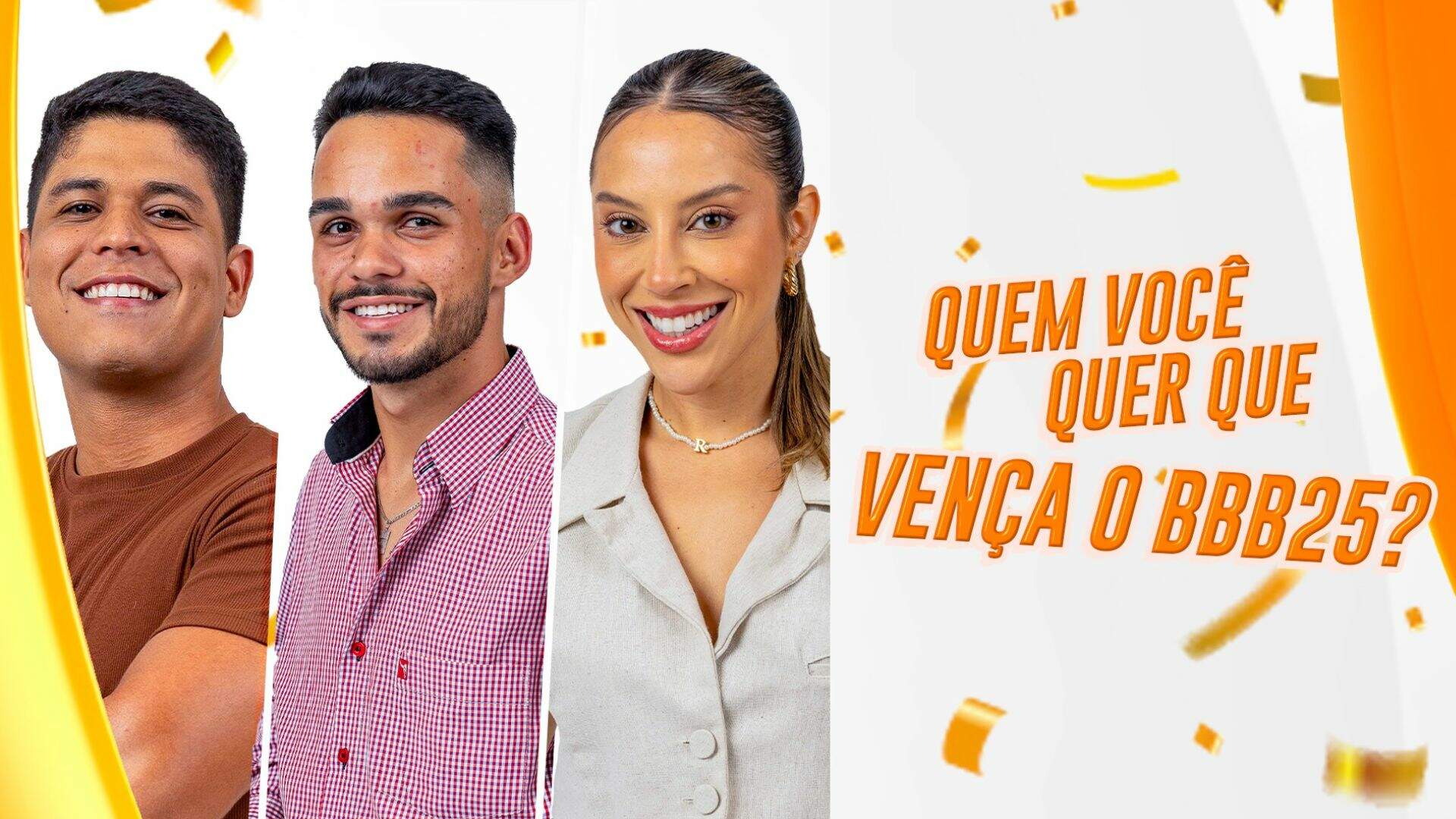 BBB 25: Guilherme, João Pedro e Renata estão na final! Quem deve ser o novo milionário?