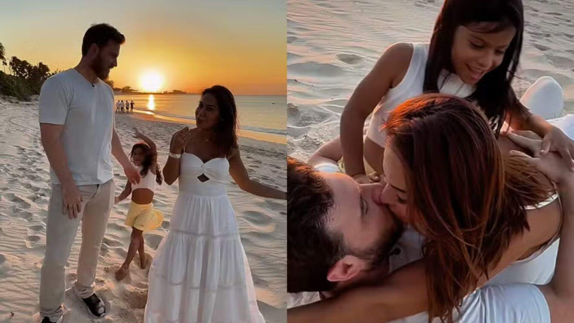 Maíra Cardi anuncia nova gravidez e exibe reação de Thiago Nigro