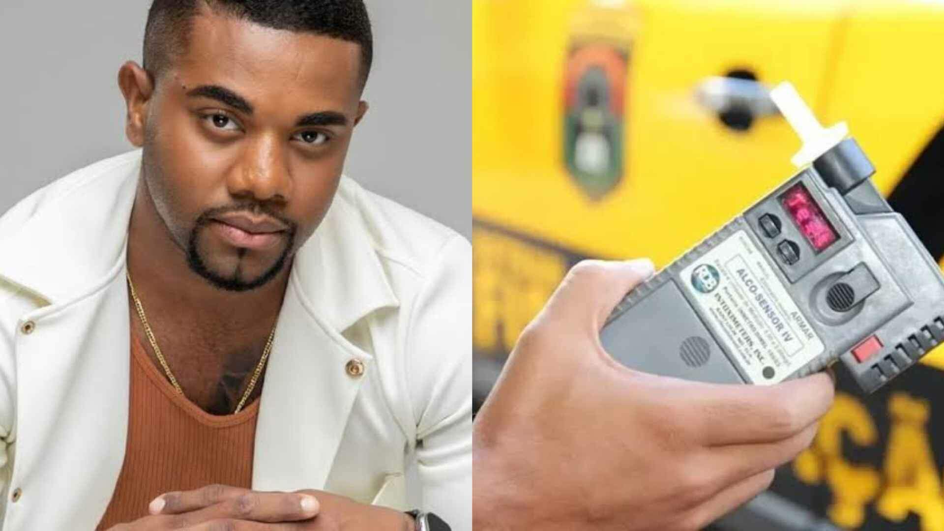 Davi Brito é detido após tentar evitar blitz e se recusar a fazer teste do bafômetro em Salvador